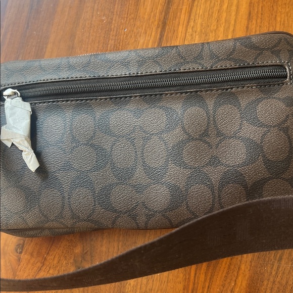 NWT Coach Brown and Black Belt Bag - Picture 9 of 10